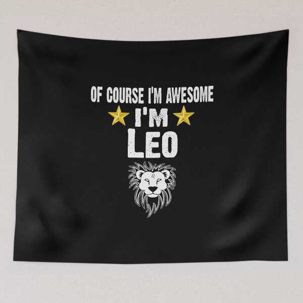 Item preview, Course Im Awesome Im Leo. Zodiac Signs Horoscope designed and sold by CoolApparelShop.