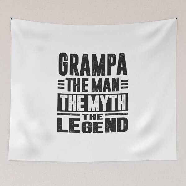 Item preview, Regalos Grampa The Myth Shirt designed and sold by RafaelLopezz.