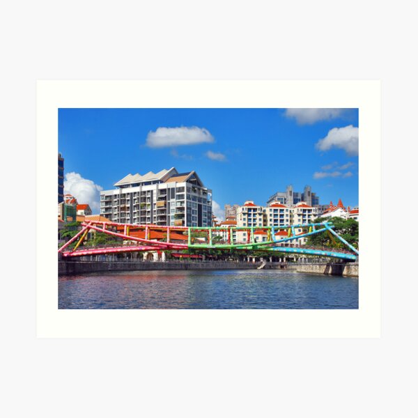 Bridges of Singapore 4 Art Print