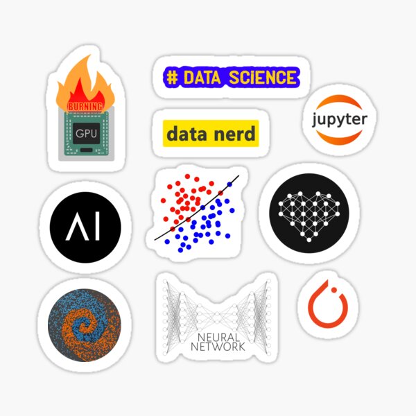 machine learning kit Sticker