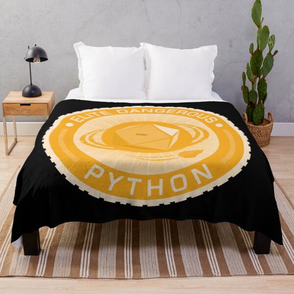 Artikelvorschau, ELITE GEFÄHRLICHE PYTHON-DICHTUNG GELB entworfen und verkauft von Madjack Tees Kiwi SuperStore.