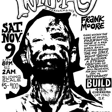 Artwork thumbnail, Intimacy Poster by frankmoore