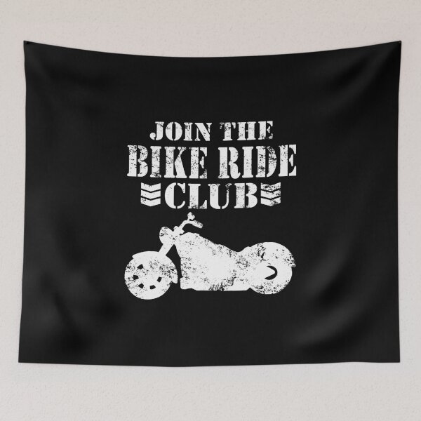 Item preview, Join The Bike Ride Club - Motorcycle Racing designed and sold by Ding-One.