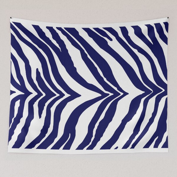 Item preview, Zebra: Navy Blue designed and sold by XCEEDTRANSITION.