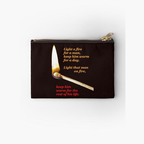 Item preview, Light a fire for a man. (transparent background) designed and sold by Browndl3.