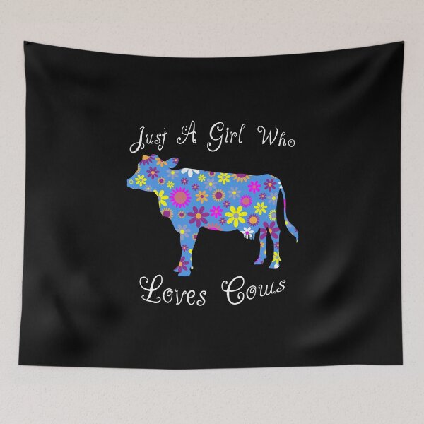 Item preview, Just A Girl Who Loves Cows designed and sold by cartba.