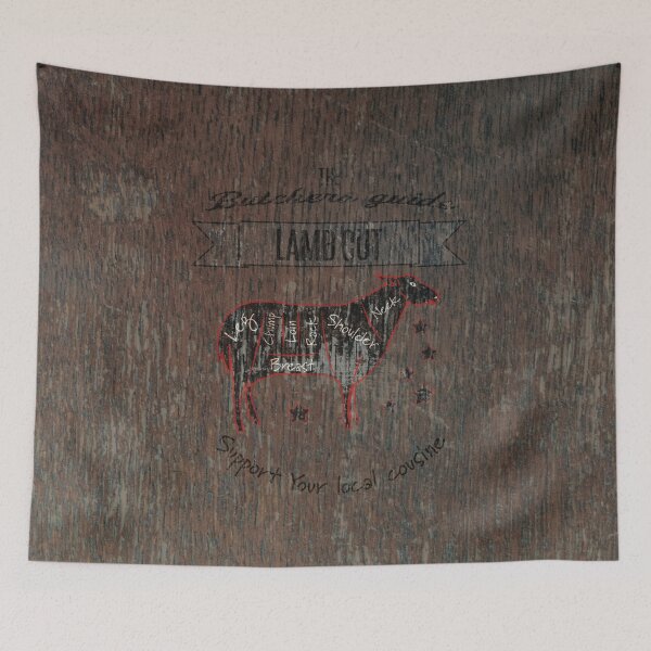 Item preview, The butchers guide - lamb cut designed and sold by Marcusmahlberg.