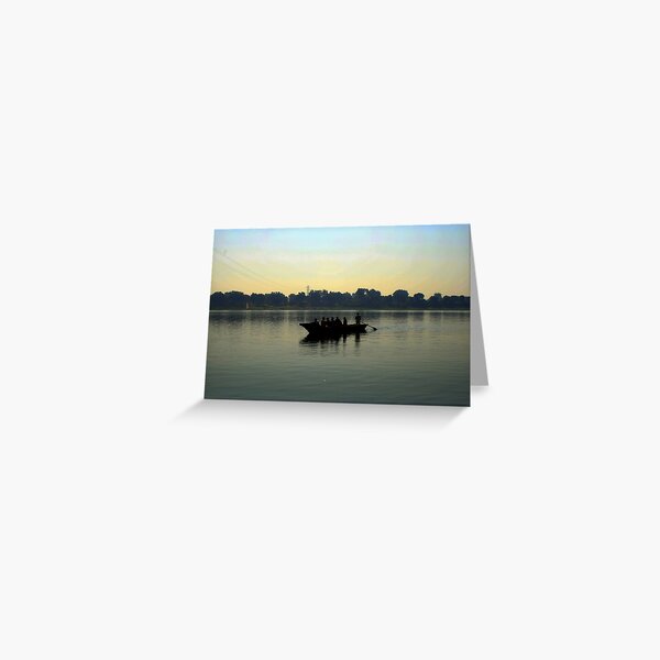 River Narmada Greeting Card