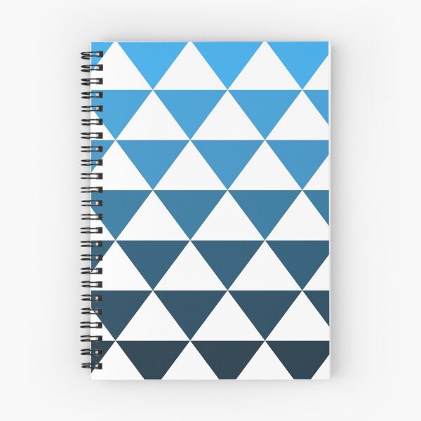 Item preview, Blue triangles designed and sold by CastleBookshelf.