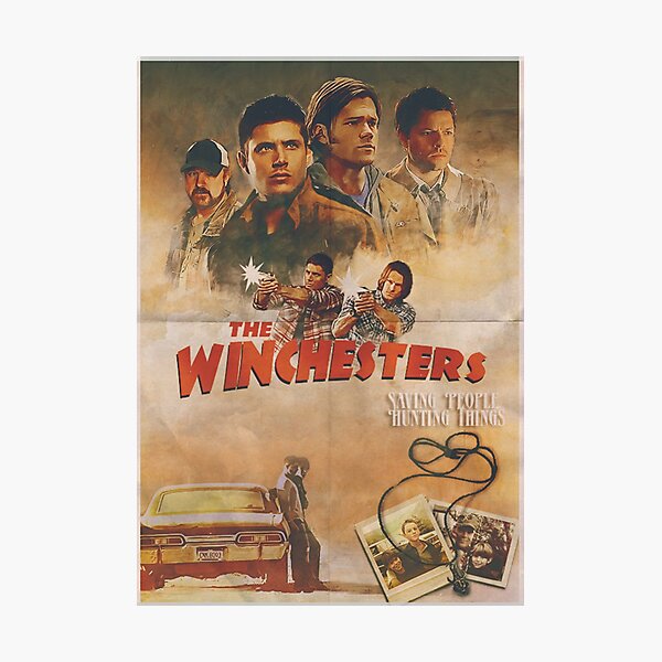 Vista previa del artículo con la obra «Los winchesters», diseñado y vendido por BobbysIdjit.