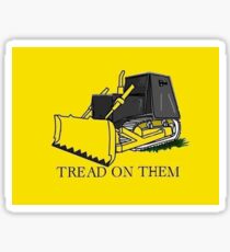 Don't Tread on Killdozer Sticker