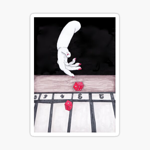 Red Dice Sticker