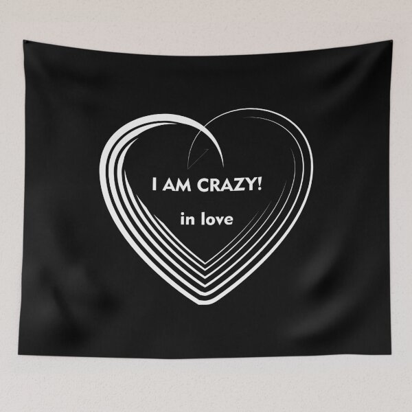 Item preview, I am Crazy! designed and sold by Tjaša Rome.