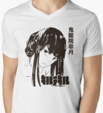 Satsuki Kiryuin Men's V-Neck T-Shirt