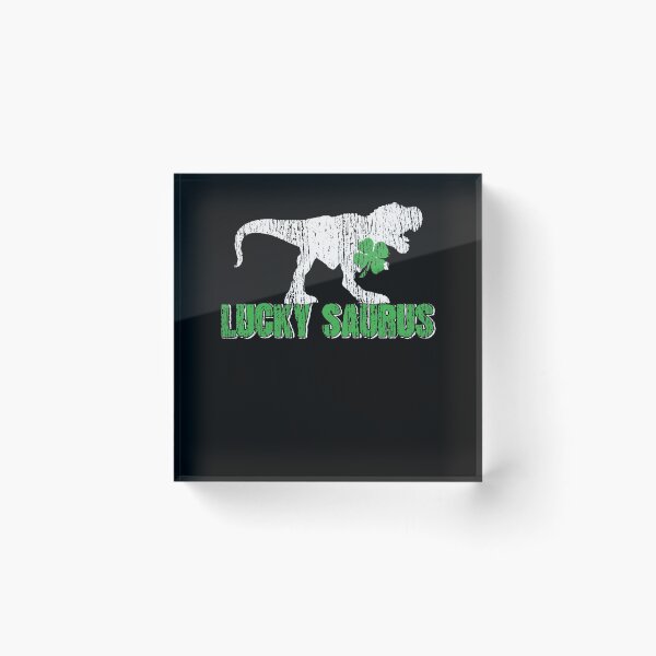 Item preview, St Patricks Day Shamrock Dinosaur  designed and sold by 4tomic.