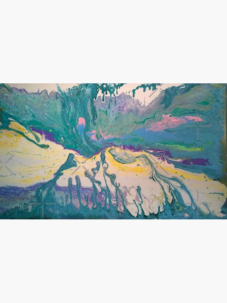 Abstract Painting-Title "South Beach Ocean Drive" by Matlgirl