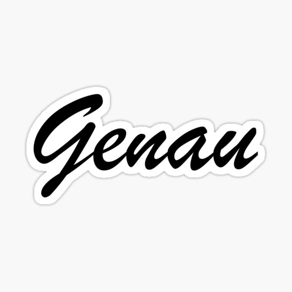 Artikel-Vorschau von Genau, designt und verkauft von John Stevens.