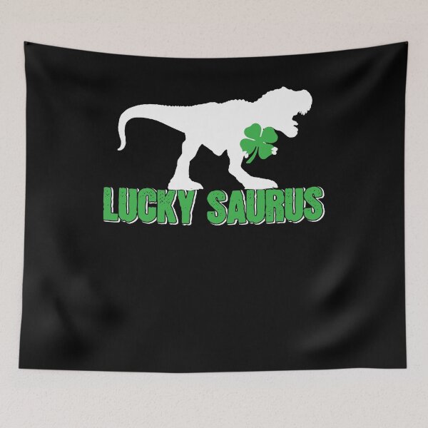 Item preview, St Patricks Day Lucky Saurus Shamrock  designed and sold by 4tomic.