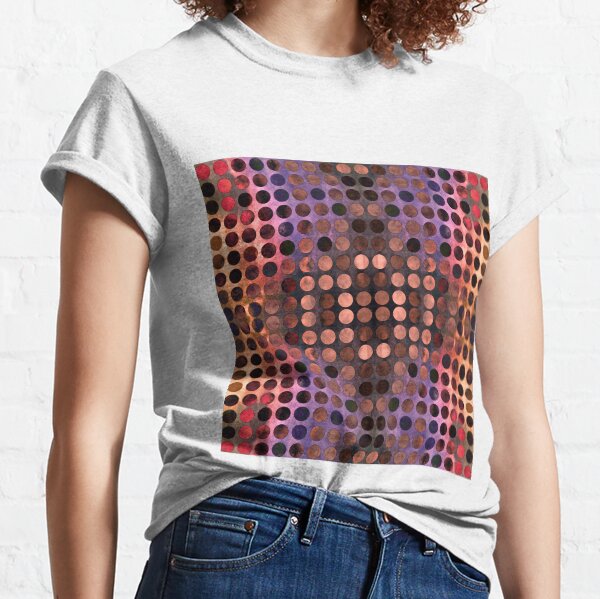 MELANGE of Blue-Coral-Rust Classic T-Shirt