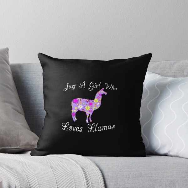 Item preview, Just A Girl Who Loves Llamas - Unique Llama Farm Animal Gifts designed and sold by cartba.