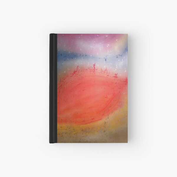 red swan Hardcover Journal