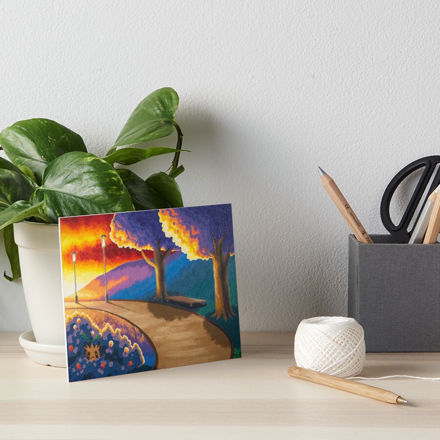National Park Art Board Print