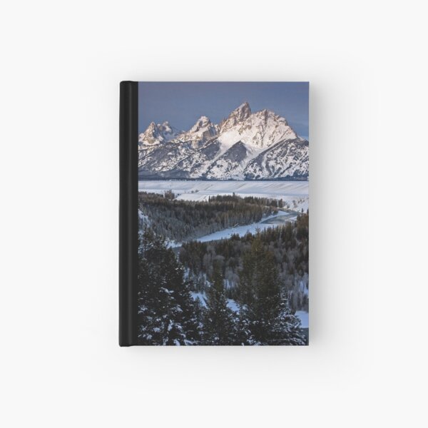 Snake River Overlook, Jackson Hole, Wyoming Hardcover Journal