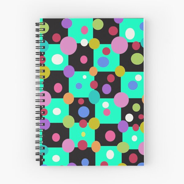 Item preview, Funky, retro pattern on black background designed and sold by designInk.