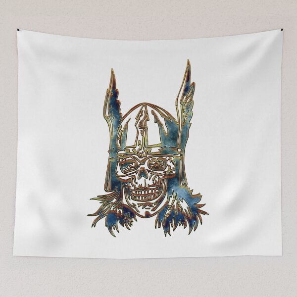 Item preview, Viking skull designed and sold by wolfgangrainer.