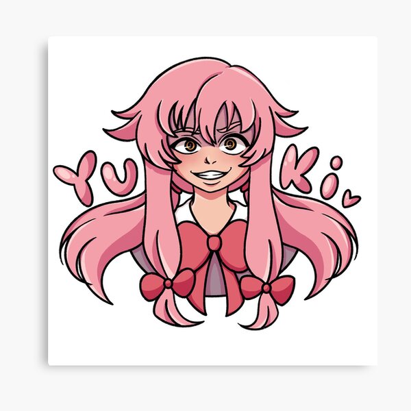 Gifts For Women Kawaii Gasai Yuno Mirai Nikki Minene Uryuu Aru Akise  Drawing by Future Diary Anime - Fine Art America