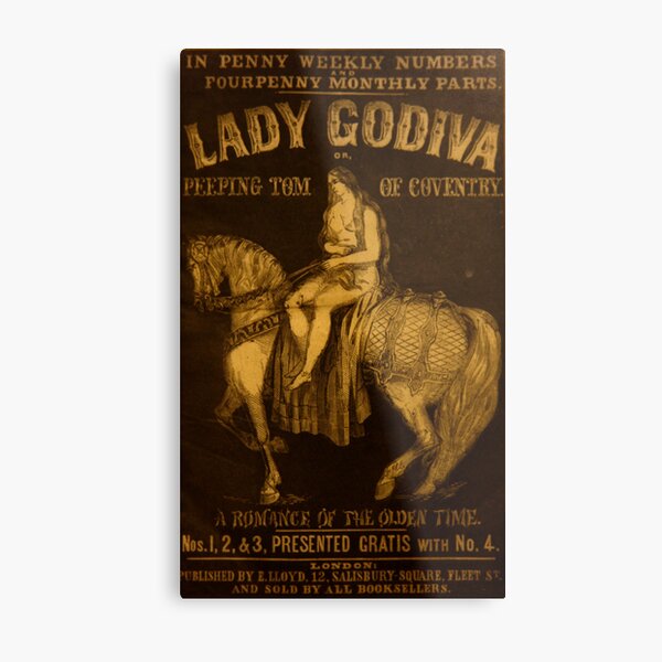 "The Lady Godiva or Peeping Tom of Coventry" Metal Print