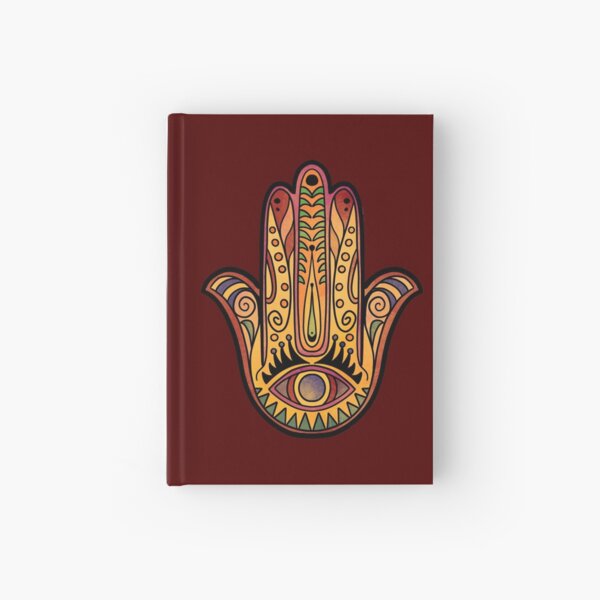 hamsa red Hardcover Journal