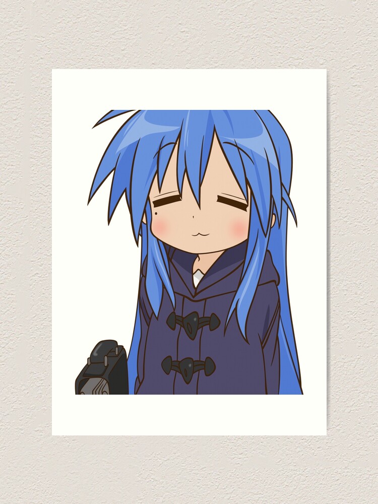 Konata Izumi Lucky Star anime Art Board Print for Sale by Ayako.exe ♡︎