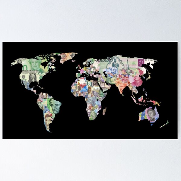 Cambiador portátil personalizado Mapa mundi azul - Il Mondo di Alex