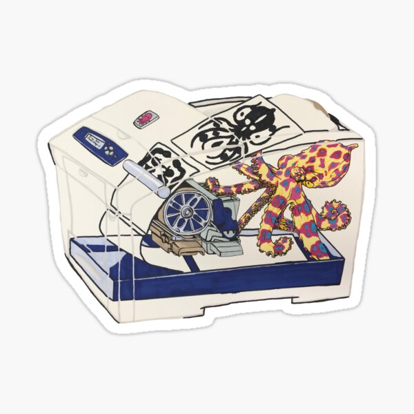 How It Works- Inkjet printer Sticker