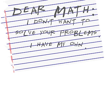 Artwork thumbnail, Math Problems by Jayca