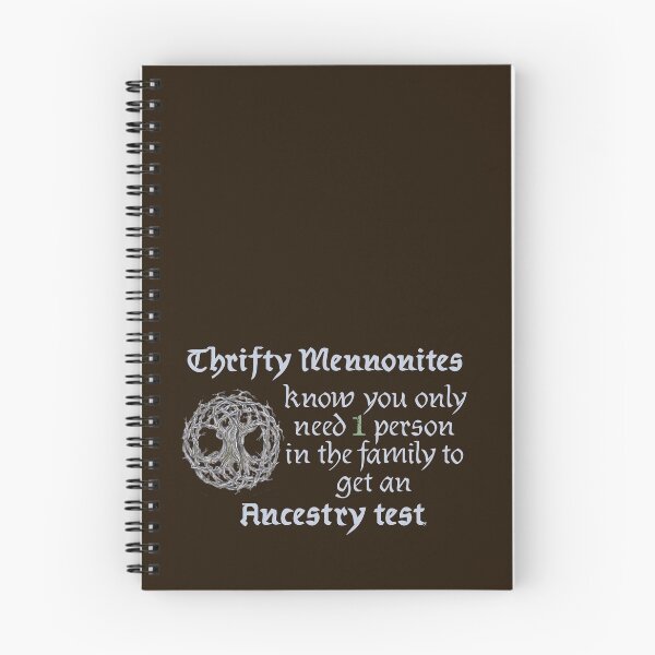 Item preview, Mennonite Ancestry - light font designed and sold by MelanieJoy.