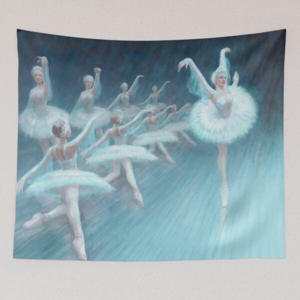 Item preview, Dancing Swans designed and sold by EosOfDawn.