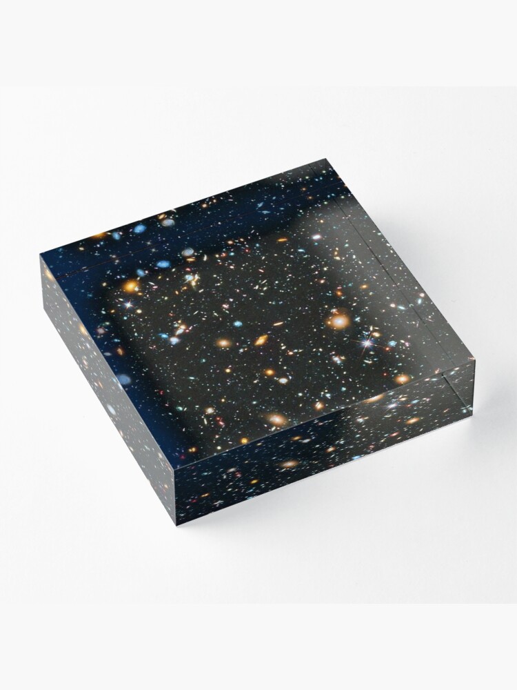 Alternate view of Hubble Extreme Deep Field Acrylic Block