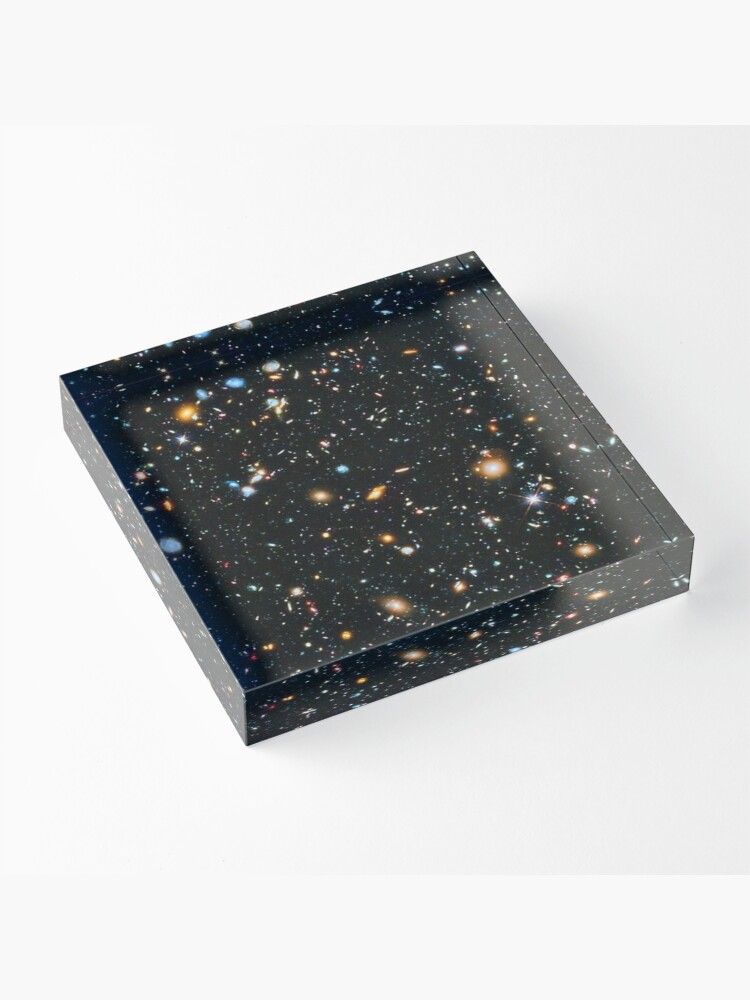 Alternate view of Hubble Extreme Deep Field Acrylic Block