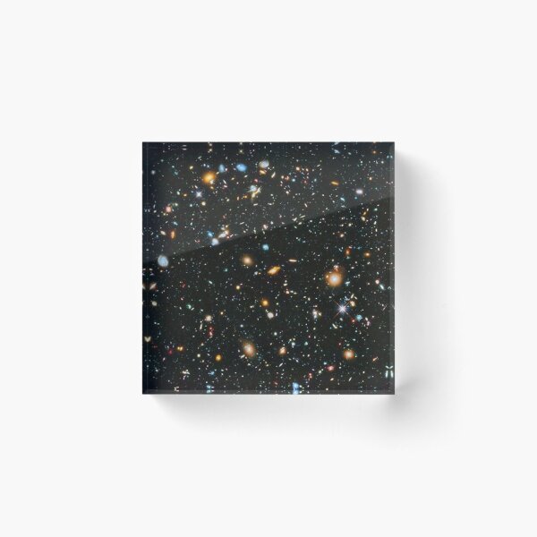 Hubble Extreme Deep Field Acrylic Block