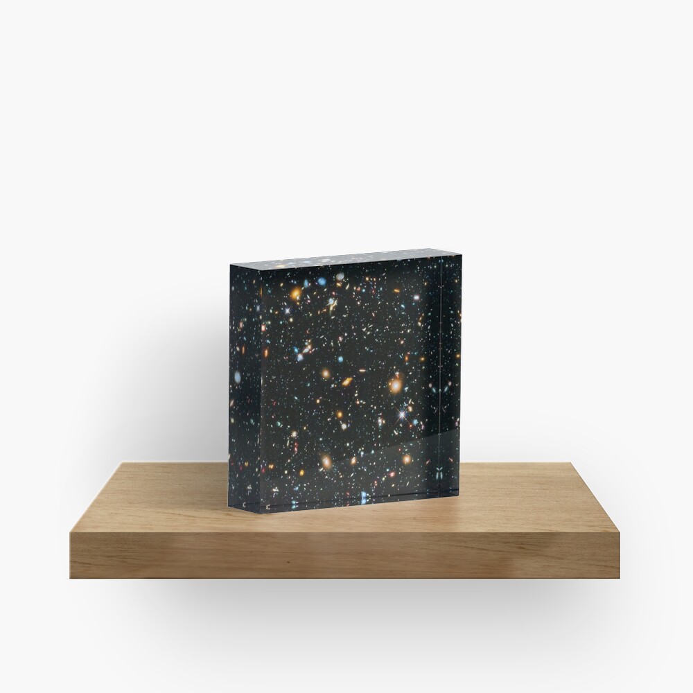 Hubble Extreme Deep Field Acrylic Block
