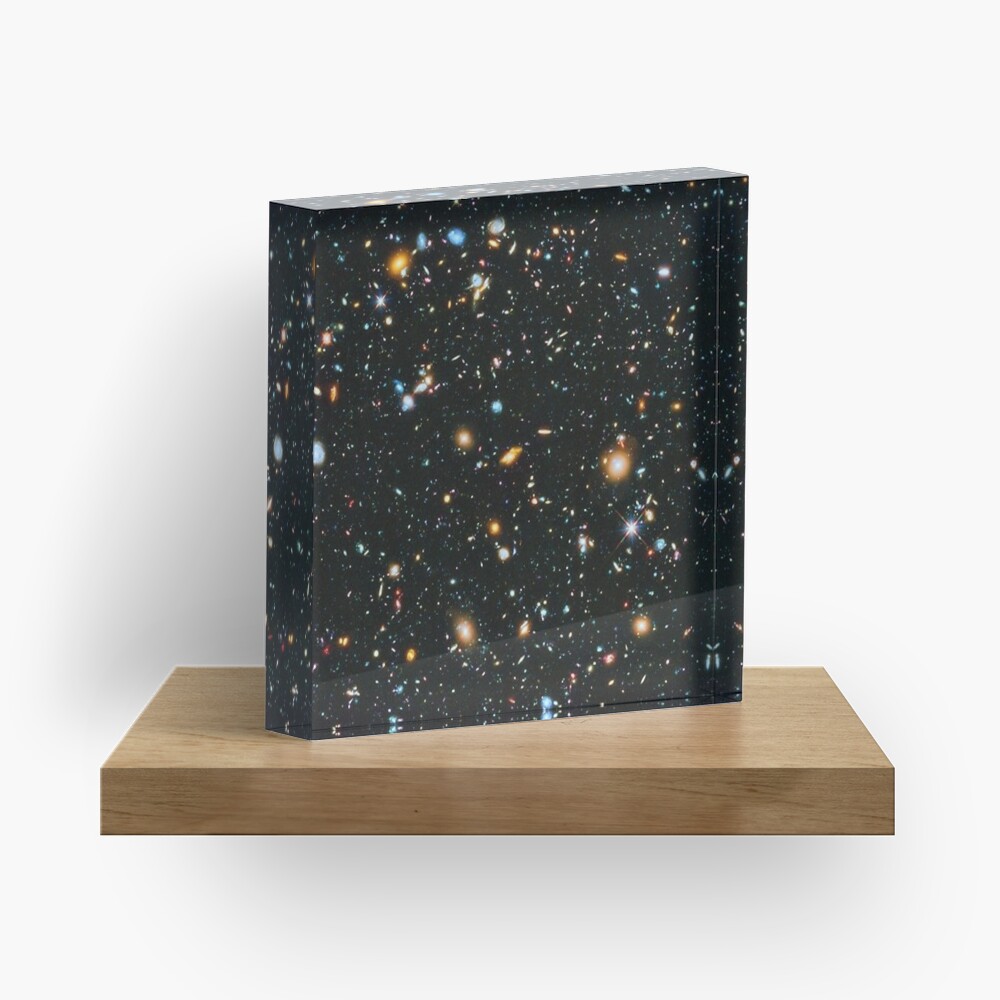 Hubble Extreme Deep Field Acrylic Block