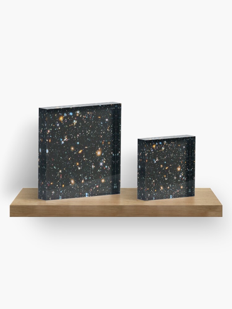 Alternate view of Hubble Extreme Deep Field Acrylic Block