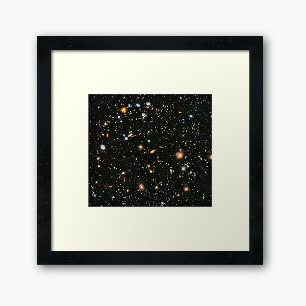 Hubble Extreme Deep Field Framed Art Print