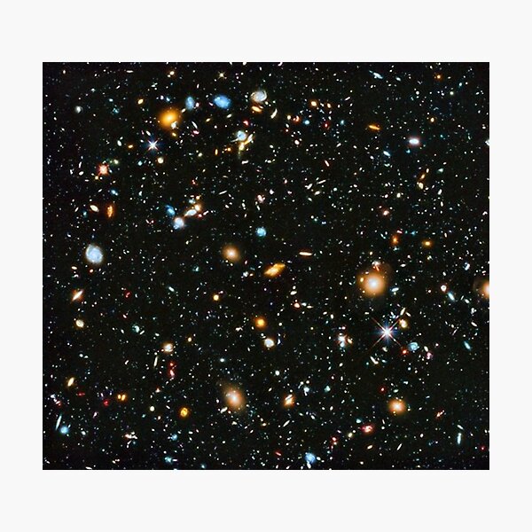 Hubble Extreme Deep Field Photographic Print