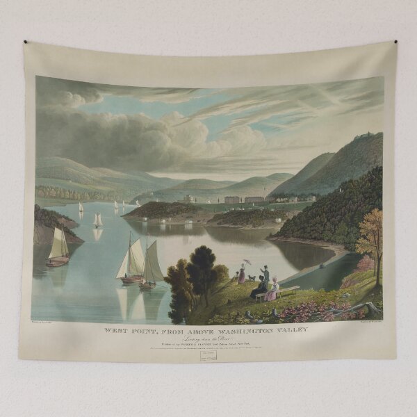 Item preview, West Point, from above Washington Valley (1834) designed and sold by allhistory.