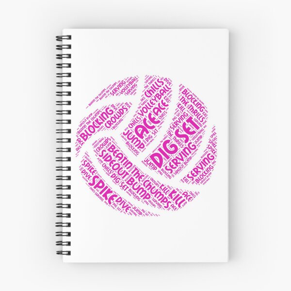 Item preview, Volleyball T-Shirts WORD Term Shirt PINK  designed and sold by rieriecoils1.
