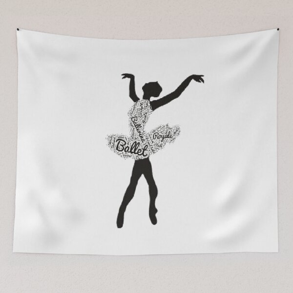 Aperçu de l'œuvre T-shirt de termes de tutu de ballet créée et vendue par rieriecoils1.