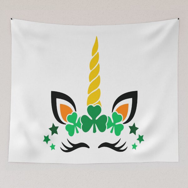 Item preview, Irish Girl Unicorn St. Patrick's Day Tee designed and sold by Oles Bielienkyi.